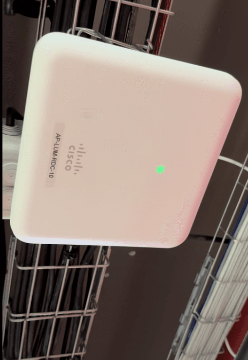 Installation bornes Wifi Cisco